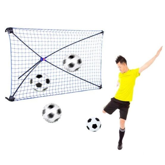 Net Playz – Poarta de fotbal pliabila Rebound cu unghi ajustabil ODS2055