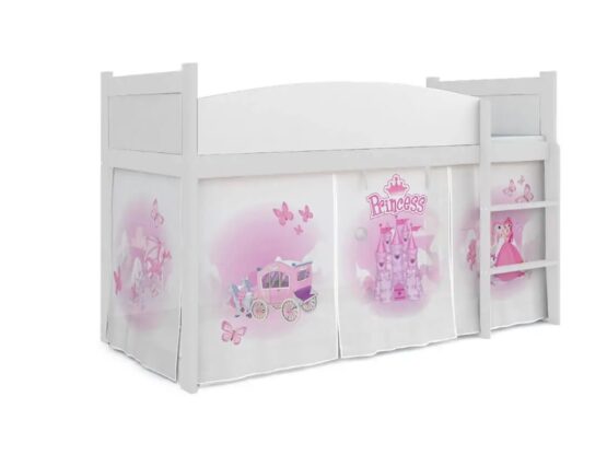 Patut Tineret MyKids Twist Antresola 06 Princess Castle-184×80