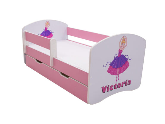 Patut Tineret MyKids Personalizat cu Sertar si Saltea 140×70