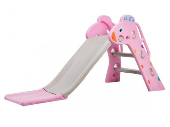 Tobogan MyKids Giraffe cu cos de baschet Pink