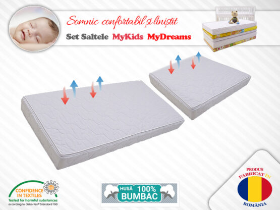 Set saltele MyKids Cocos MyDreams II 120X80X10 (cm) + 50X80X10 (cm)