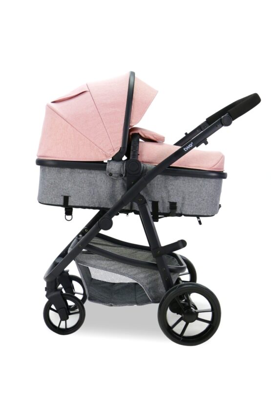 Carucior 3 in 1 Asalvo CONVERTIBLE TWO+ Pink