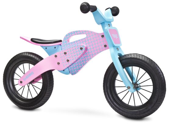 Bicicleta fara pedale Toyz ENDURO Pink