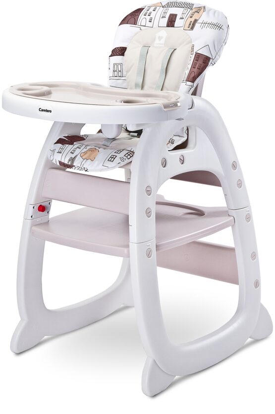 Scaun de masa transformabil Caretero HOMEE 2 in 1 Beige