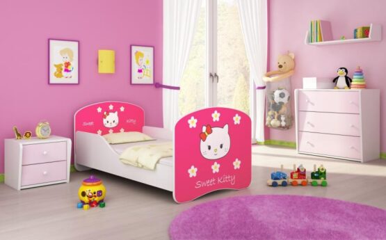 Patut Tineret I MyKids Sweet Kitty – 140×70