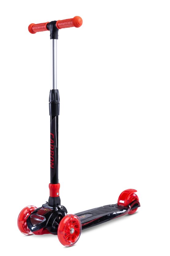 Trotineta pliabila pentru copii Toyz CARBON Red