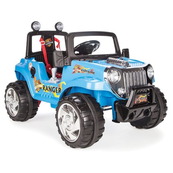 Jeep electric cu telecomanda Pilsan RANGER 12V Albastru