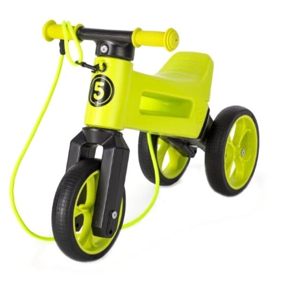 Bicicleta fara pedale Funny Wheels Rider SuperSport 2 in 1 Lime