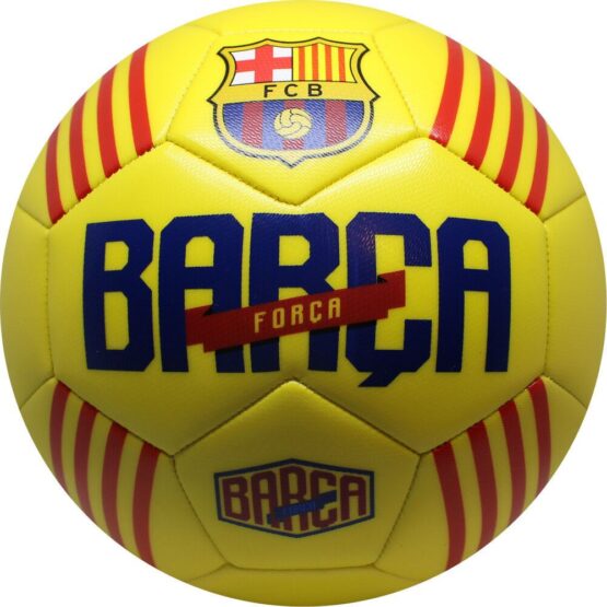 Minge de fotbal FC Barcelona CATALUNYA Yellow marimea 5