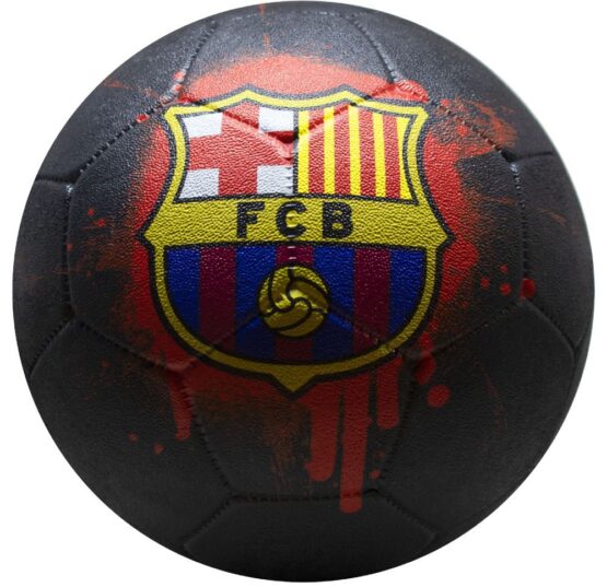 Minge de fotbal FC Barcelona Streetball LOGO GRAFITTI neagra marimea 5