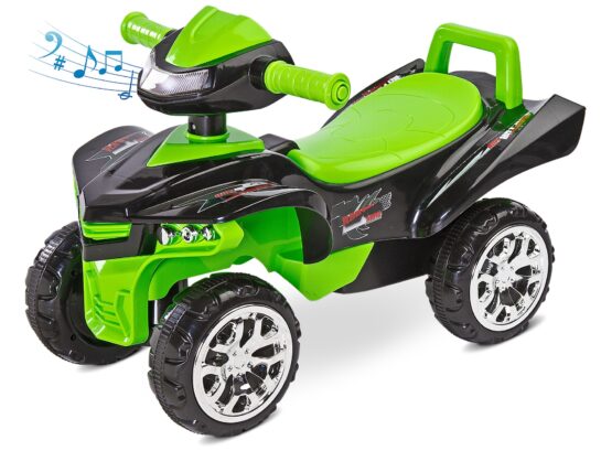 Jucarie ride-on cu sunete si lumini Toyz MINI RAPTOR 2 in 1 Verde