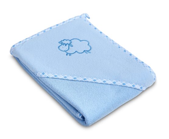 Prosop cu gluga Sensillo SHEEP 80×80 cm Blue