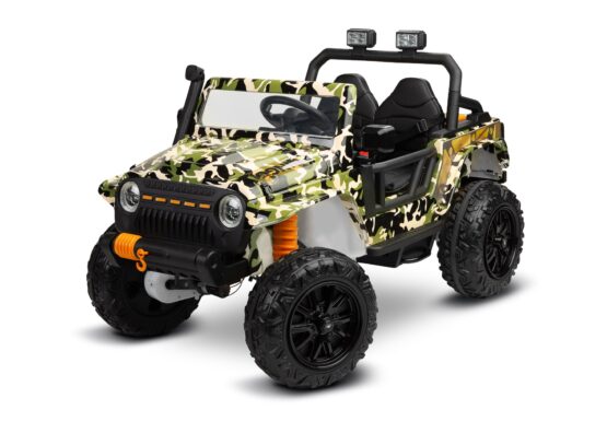 Jeep electric Toyz RINGO 12V 4×4 cu telecomanda Camo