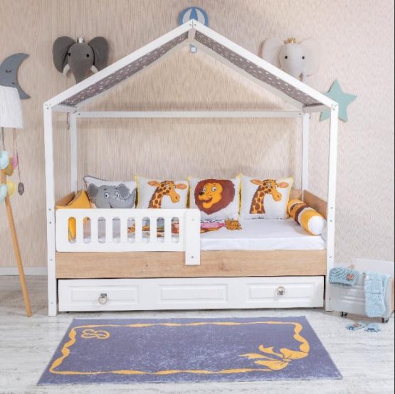 Lenjerie MyKids Montessori 8 Piese PS110 95×195 cm