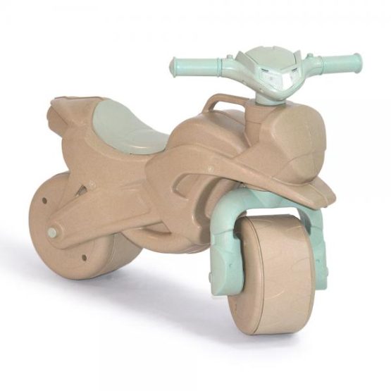 Motocicleta de impins MyKids Racing 0139/01 eco Beige-Turquoise